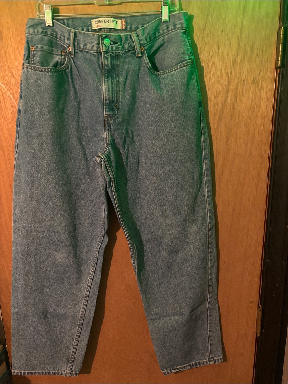 Levi's Men's Relaxed Blue Denim Jeans